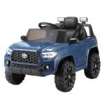Kids Electric Ride On Car Toyota Tacoma Off Road Jeep Toy Cars Remote 12V Blue - Image 7