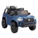Kids Electric Ride On Car Toyota Tacoma Off Road Jeep Toy Cars Remote 12V Blue - Image 3