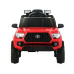 Kids Electric Ride On Car Toyota Tacoma Off Road Jeep Toy Cars Remote 12V Red - Image 3
