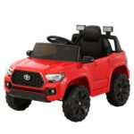 Kids Electric Ride On Car Toyota Tacoma Off Road Jeep Toy Cars Remote 12V Red - Image 7