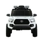 Kids Electric Ride On Car Toyota Tacoma Off Road Jeep Toy Cars Remote 12V Whte - Image 3