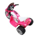 Rigo Kids Electric Ride On Patrol Police Car Harley-Inspired 6V Pink - Image 5