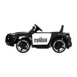 Rigo Kids Ride On Car Electric Patrol Police Cars Battery Powered Toys 12V Black - Image 5