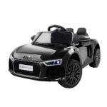 Kids Ride On Car Audi R8 Licensed Sports Electric Toy Cars Black - Image 2