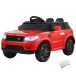 Rigo Kids Electric Ride On Car SUV Range Rover-inspired Cars Remote 12V Red - Image 7