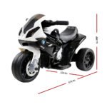 Kids Ride On Car Electric Ride On Cars Motorcycle Motorbike BMW Licensed S1000RR Black - Image 2