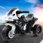 Kids Ride On Car Electric Ride On Cars Motorcycle Motorbike BMW Licensed S1000RR Black - Image 7