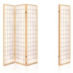 Artiss 3 Panel Room Divider Screen 131x179cm Natural - Image 5