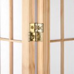 Artiss 6 Panel Room Divider Screen 261x179cm Natural - Image 6