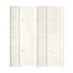 Artiss 4 Panel Room Divider Screen 176x179cm Nova White - Image 7