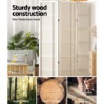 Artiss 6 Panel Room Divider Screen 265x179cm Nova White - Image 5