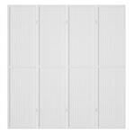 Artiss 4 Panel Room Divider Screen 164x170cm Pegboard White - Image 3
