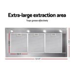 Devanti 1200mm Range Hood 120cm BBQ Commercial Rangehood - Image 6