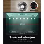 Devanti 520mm Range Hood 52cm Rangehood Stainless Steel - Image 4