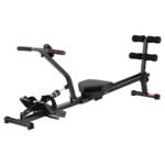 Everfit Hydraulic Rowing Machine Rower 12 Levels Resistance Exercise Fitness Gym Cardio - Image 7