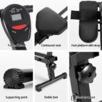 Everfit Hydraulic Rowing Machine Rower 12 Levels Resistance Exercise Fitness Gym Cardio - Image 6