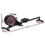 Everfit Rowing Machine 16 Levels Foldable Magnetic Rower Gym Cardio Workout - Image 2