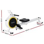 Everfit Rowing Machine 16 Levels Magnetic Rower Home Gym Cardio Workout - Image 2