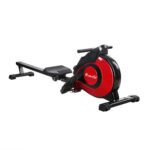 Everfit Rowing Machine Rower Magnetic Resistance Exercise Gym Home Cardio Red - Image 8