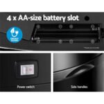 Devanti 68L Motion Sensor Bin Rubbish Automatic Black - Image 6