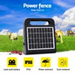 Giantz 5km Electric Fence Energiser Solar Energizer Charger Farm Animal 0.15J - Image 4