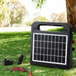 Giantz 5km Electric Fence Energiser Solar Energizer Charger Farm Animal 0.15J - Image 7