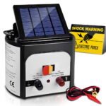 Giantz Fence Energiser 8KM Solar Powered 0.3J Electric Fencing Charger - Image 8