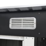 Giantz Garden Shed 2.38x1.31M Sheds Outdoor Storage Tool Metal Workshop Shelter Sliding Door - Image 5