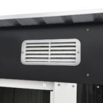 Giantz Garden Shed 2.38x1.31M w/Metal Base Sheds Outdoor Storage Tool Workshop Sliding Door - Image 5