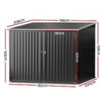 Giantz Garden Shed Sheds Outdoor Storage 2.06x1.96M Tool Workshop House Shelter - Image 2