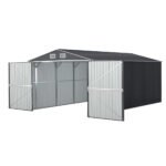 Giantz Garden Shed Sheds Outdoor Storage 3x5.38M Tool Workshop House Shelter - Image 7