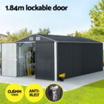 Giantz Garden Shed Sheds Outdoor Storage 3x5.38M Tool Workshop House Shelter - Image 4