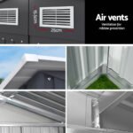 Giantz Garden Shed Sheds Outdoor Storage 3x5.38M Tool Workshop House Shelter - Image 6