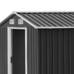 Giantz Garden Shed 2.6x3.9M w/Metal Base Sheds Outdoor Storage Workshop Tool Shelter Sliding Door - Image 5