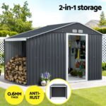 Giantz Garden Shed 3.22x1.96M Outdoor Storage Tool Workshop House Shelter - Image 4