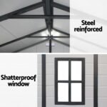 Giantz Garden Shed Sheds Outdoor Storage 2.15x2.14M Tool Workshop House Shelter - Image 6