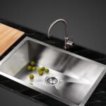 Cefito Kitchen Sink 45X30CM Stainless Steel Basin Single Bowl Silver - Image 8