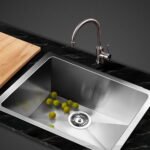 Cefito Kitchen Sink 51X45CM Stainless Steel Basin Single Bowl Silver - Image 8