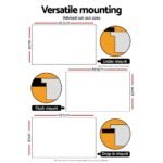 Cefito Kitchen Sink 71X45CM Stainless Steel Basin Double Bowl Silver - Image 6