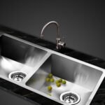Cefito Kitchen Sink 77X45CM Stainless Steel Basin Double Bowl Silver - Image 8