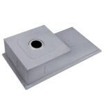 Cefito Kitchen Sink 87X45CM Stainless Steel Basin Single Bowl Silver - Image 4