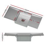 Cefito Kitchen Sink Basin Stainless Steel Under/Top/Flush Mount Bowl 122X45CM - Image 2