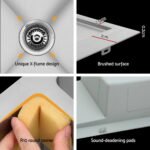 Cefito Kitchen Sink Basin Stainless Steel Under/Top/Flush Mount Bowl 155X50CM - Image 6