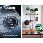 Cefito Kitchen Sink 36X36CM Stainless Steel Nano Basin Single Bowl Silver - Image 4