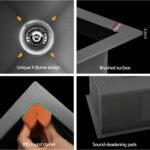 Cefito Kitchen Sink 81X45CM Stainless Steel Single Bowl Drain Rack Basket Black - Image 6