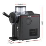 Devanti 2L Slushie Machine Ice Cream Maker Frozen Smoothies Milkshakes Black - Image 3