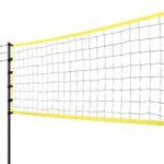 Everfit 9M Portable Volleyball Net Set with Ball Boundary Lines Badminton Tennis - Image 3