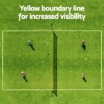 Everfit 9M Portable Volleyball Net Set with Ball Boundary Lines Badminton Tennis - Image 6