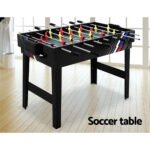 4-in-1 Games Table Soccer Foosball Pool Table Tennis Air Hockey Home Party Gift - Image 3