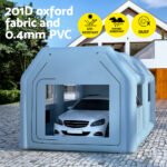 Giantz Inflatable Spray Booth 4X3M Car Paint Tent Filter System Blower - Image 4